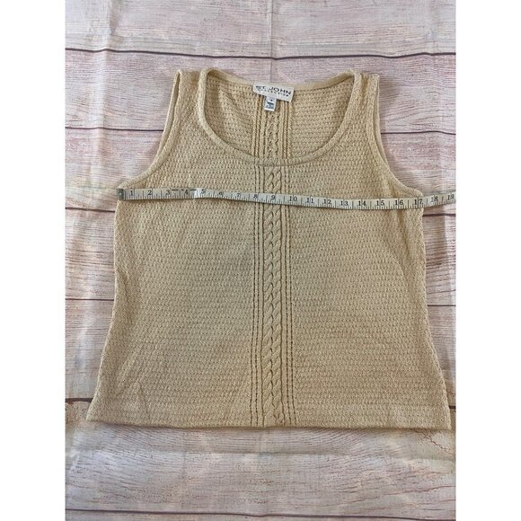 St John Collection Women's Beige Wool Blend Tank - Small - Picture 6 of 10